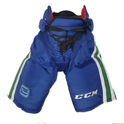 CCM HP45 Pro Stock Hockey Pants - Vancouver Canucks (NHL) - Green/White/Blue